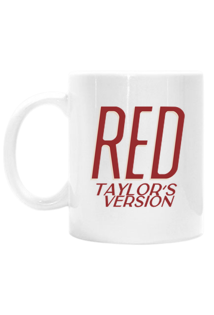 Kubek Taylor Swift RED (Taylor's Version)