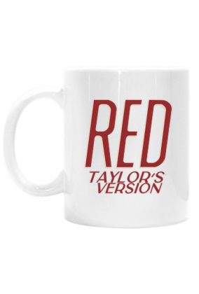 Kubek Taylor Swift RED (Taylor's Version)