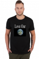 „Love our planet” T-shirt