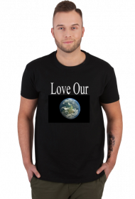 „Love our planet” T-shirt