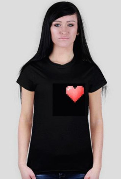 Pixel Serce Woman