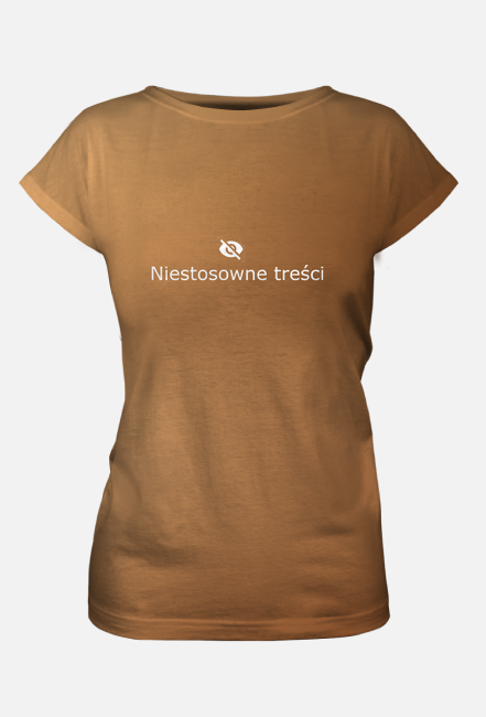 Niestosowne treści - koszulka damska