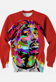 2 pac - bluza czerwona