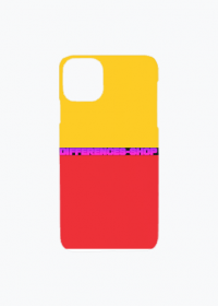 Etui do IPhone 11 Differencesshop Żółto Czerwone
