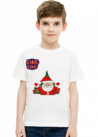 Świąteczna Koszulka z Mikołajem SingSing