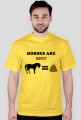 Horses are shit