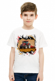Koszulka - traktor z agregatem
