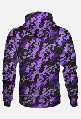 Bluza Camo Fioletowa