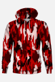 Bluza Camo Czerwona