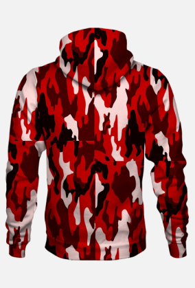 Bluza Camo Czerwona