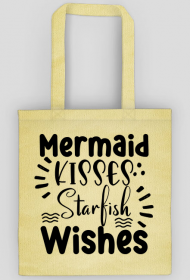 Eco Torba Na Ramię z motywem syrenki.