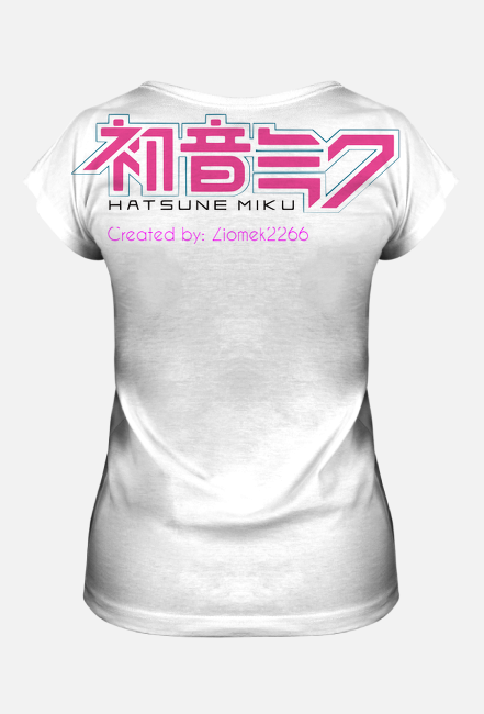 Hatsune Miku T-Shirt Full Print Women