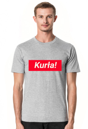 T-shirt męski z napisem