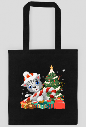 Eko Torba na Ramie z motywem świątecznym.