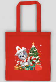 Eko Torba na Ramie z motywem świątecznym.