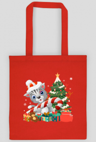 Eko Torba na Ramie z motywem świątecznym.