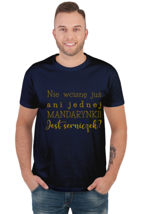 Jest serniczek - męska świąteczna koszulka