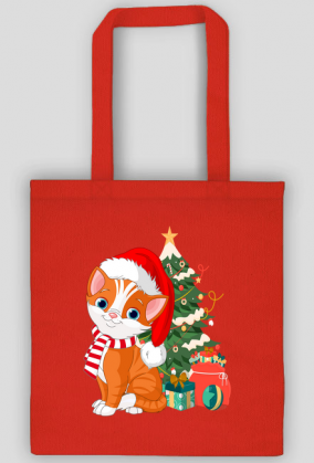 Eko Torba na Ramie z motywem świątecznym.