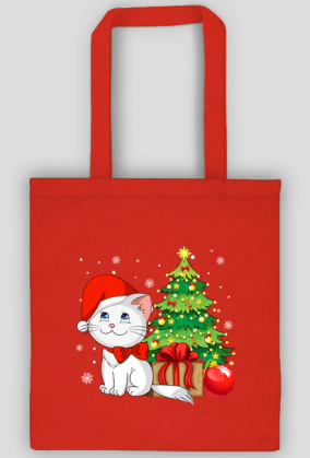 Eko Torba na Ramie z motywem świątecznym.