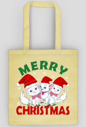 Eko Torba na Ramie z motywem świątecznym.