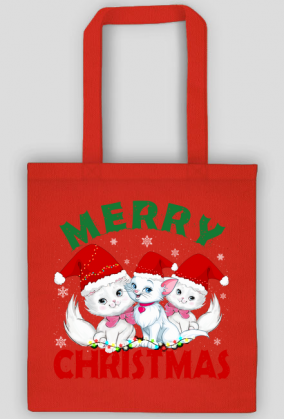 Eko Torba na Ramie z motywem świątecznym.