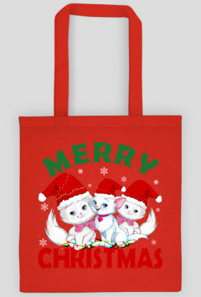Eko Torba na Ramie z motywem świątecznym.