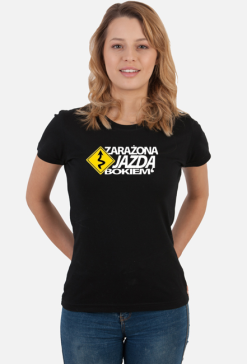 Zarażona jazdą bokiem