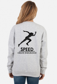 Bluza damska BEFASTER Grafika na plecach