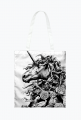 Czarny Jednorożec - torba typu fullprint