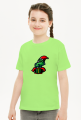 Świąteczny T-Shirt KIDS "SANTA SHIELDZIAK" biały