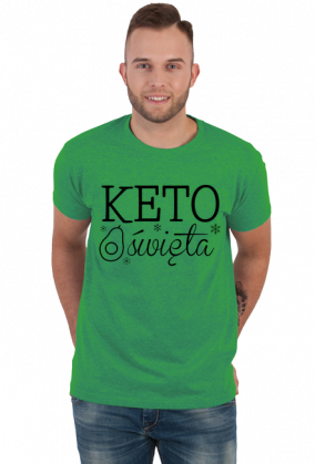 Keto święta - koszulka dla fanów diety ketogenicznej