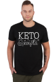 Keto święta - święta na diecie keto - koszulka męska