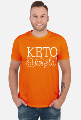 Keto święta - święta na diecie keto - koszulka męska
