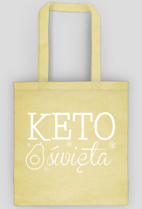 Keto Święta - torba z nadrukiem