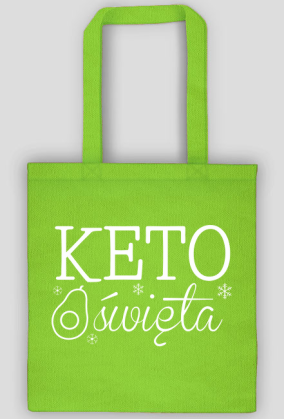 Keto Święta - torba z nadrukiem