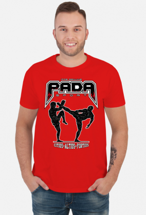 Sport fight mma  karate kickboxing. Pada