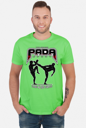 Sport fight mma  karate kickboxing. Pada