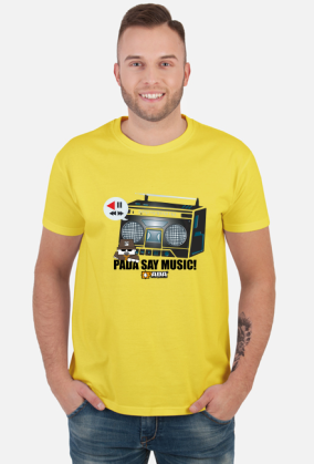 Muzyka old school bumbox. Pada