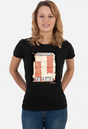 Czerwone to lawa (Damska)