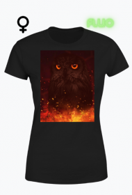 Koszulka damska sowa