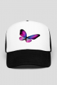 Czapka z daszkiem motyl
