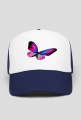 Czapka z daszkiem motyl