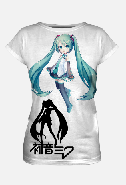 Hatsune Miku T-Shirt Full Print Women 2