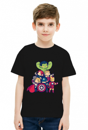 Koszulka dla chłopca Avengers