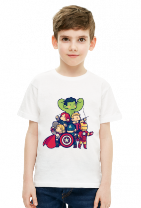 Koszulka dla chłopca Avengers