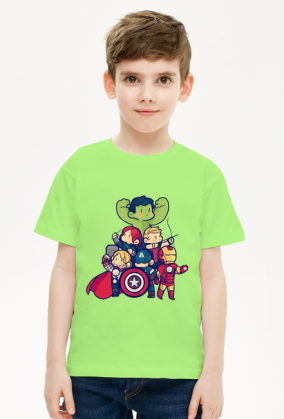 Koszulka dla chłopca Avengers