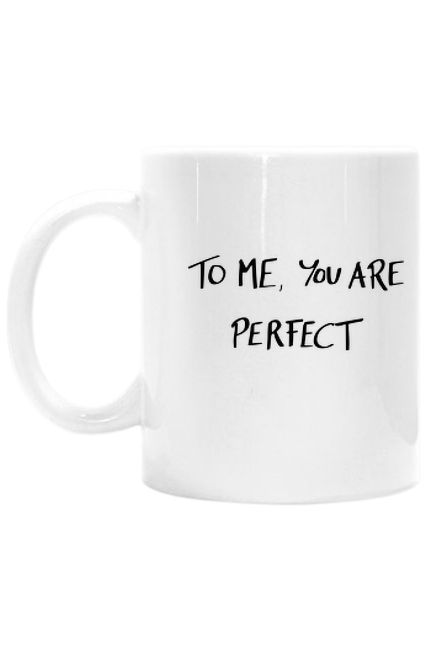 To me You are perfect (Love Actually) - kubek na prezent