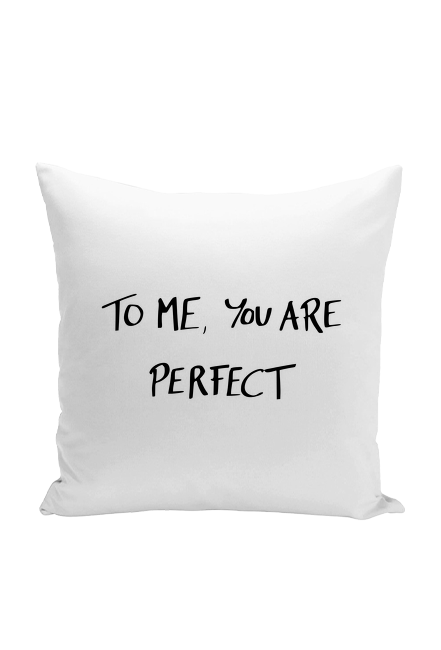 To me You are perfect (Love Actually) - poduszka na prezent