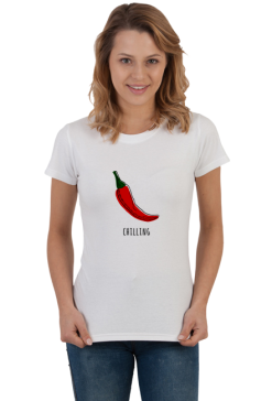 T-shirt z papryczką CHILLING