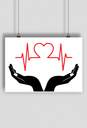 Plakat Dłonie